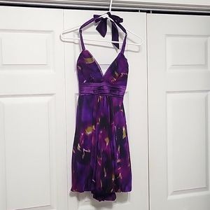 Purple summer dress